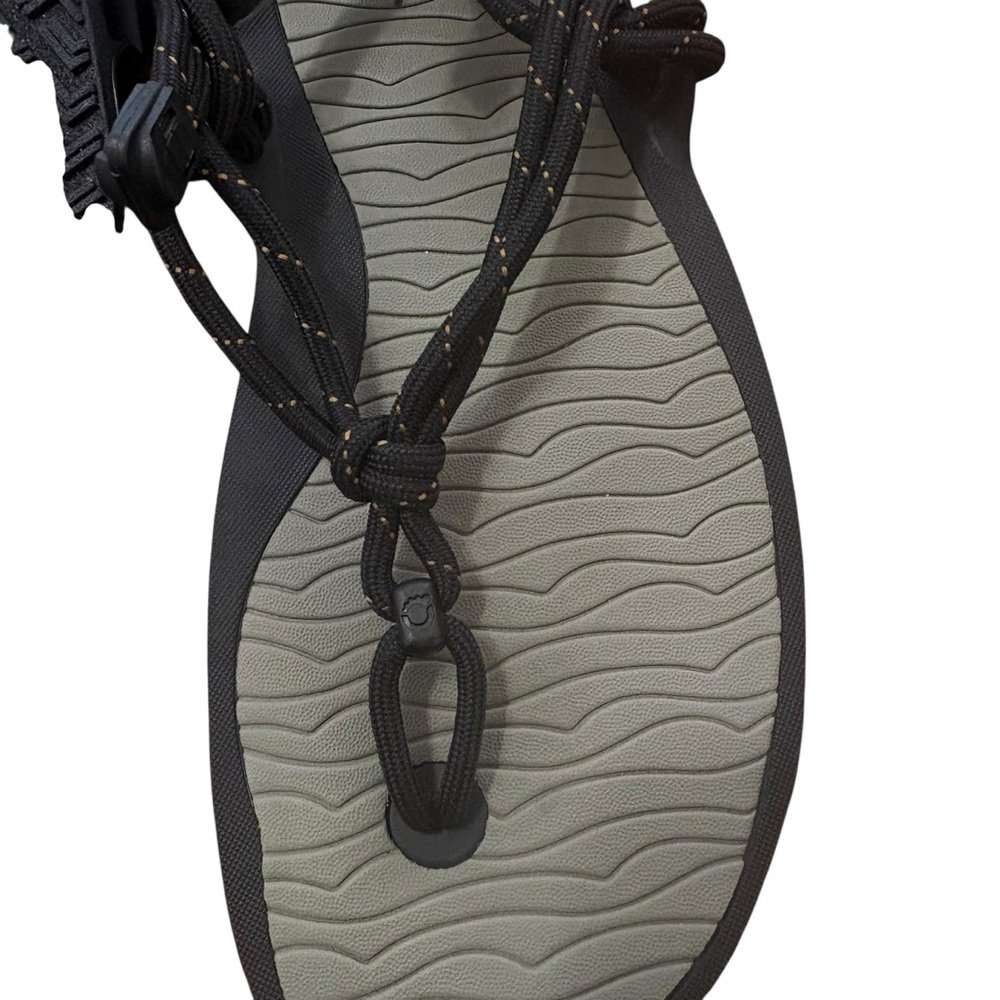 Xero Shoes Aqua Cloud Sandals Men's Size 7 Black Grey Barefoot Minimalist Shoes - Picture 4 of 8